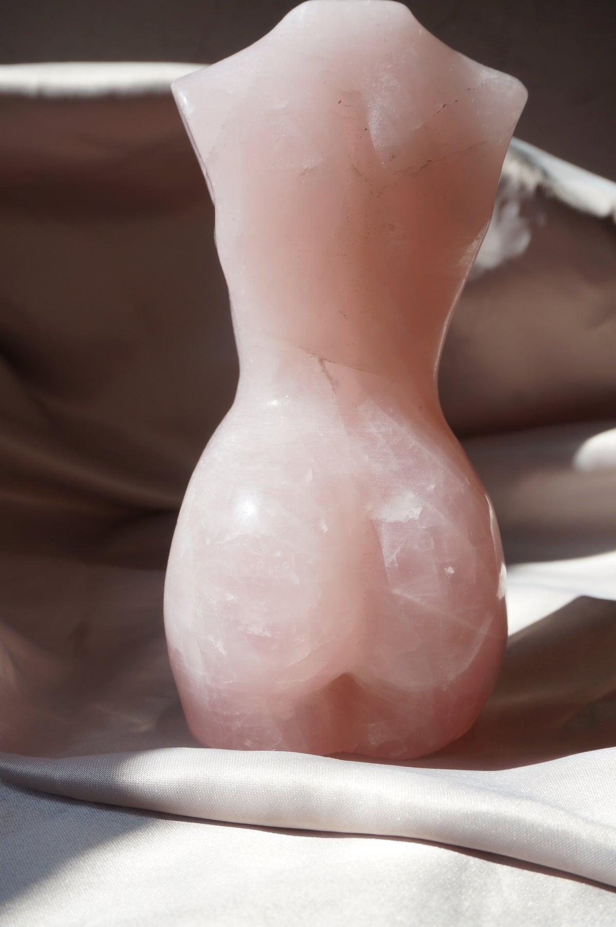 Rose Quartz Goddess Figurine