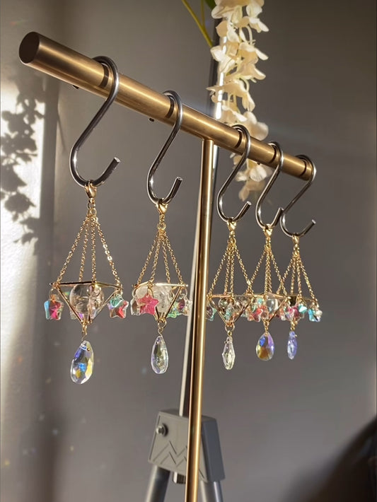Starry Chandelier Mini Suncatcher