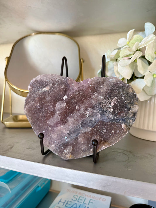 Galaxy Zeolite Heart