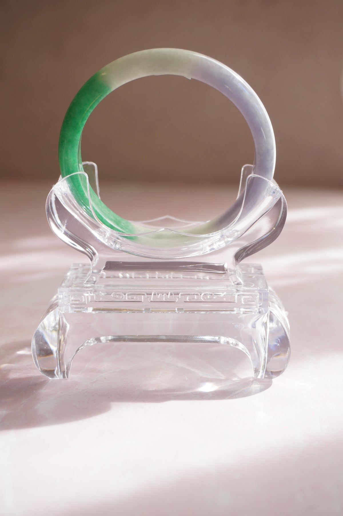 Multicolored Jadeite Bangle