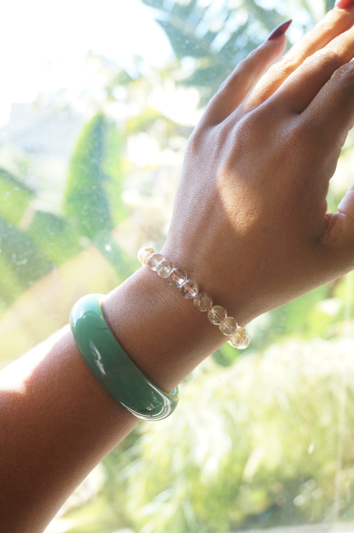 Citrine Beaded Bracelet