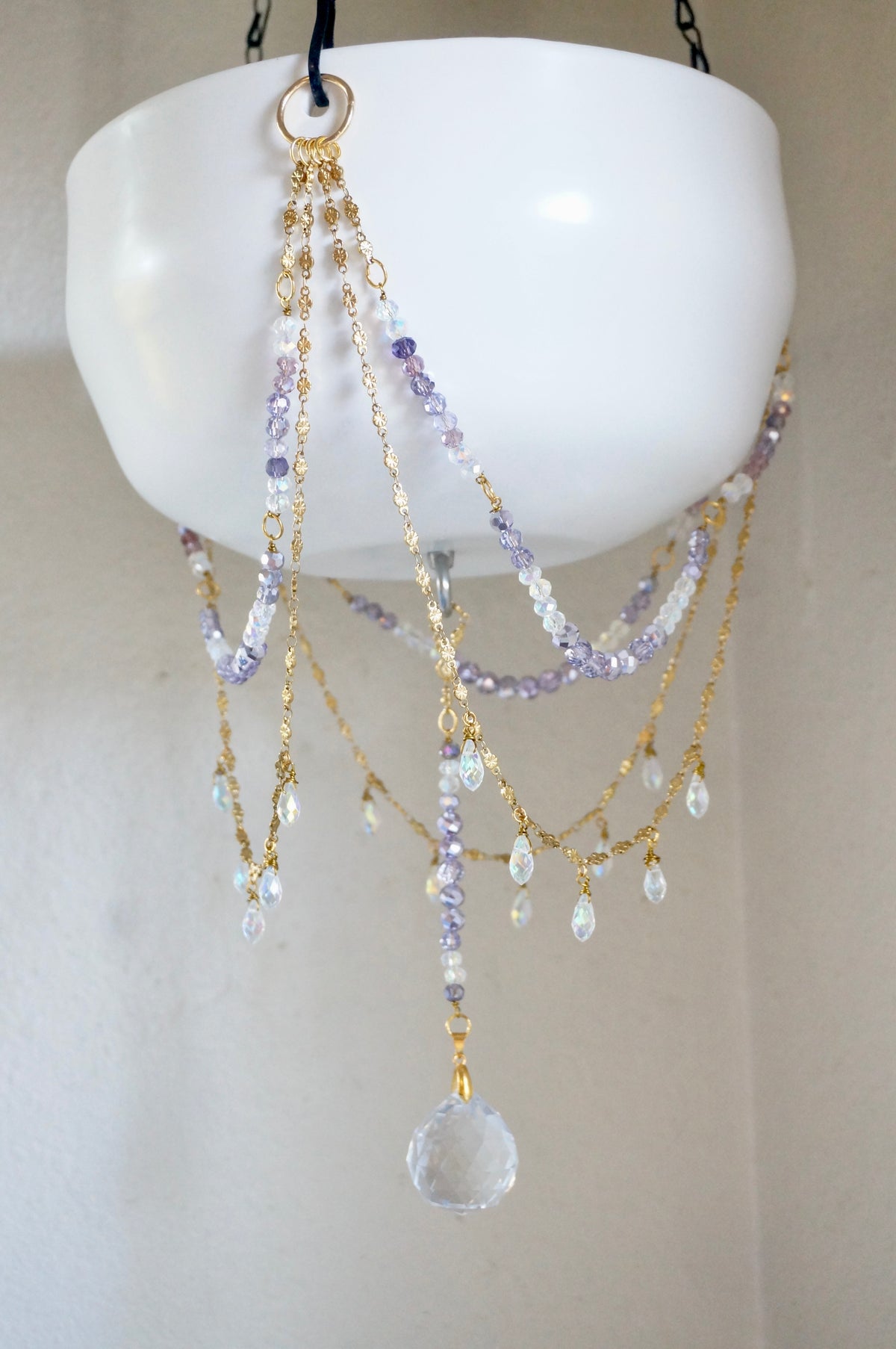 Lilac Hanging Planter