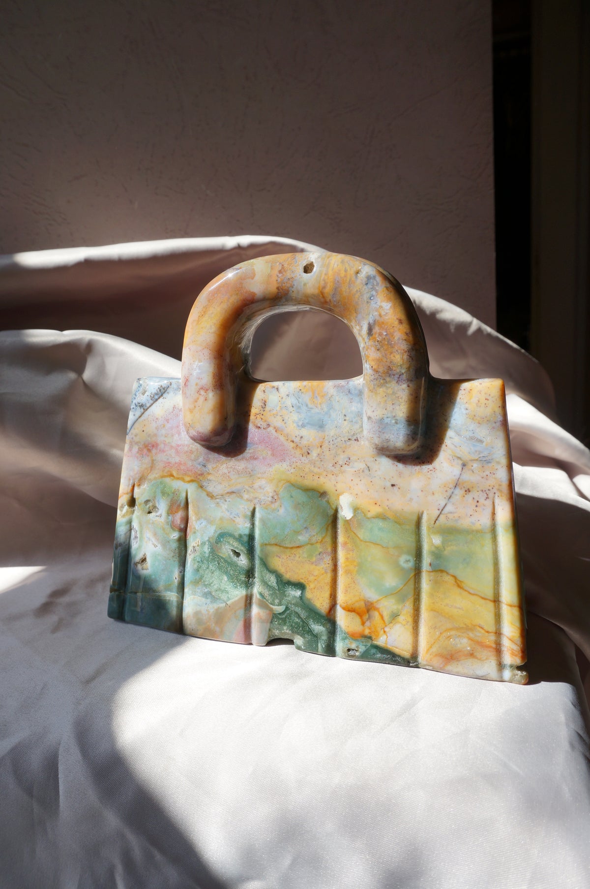 Ocean Jasper Purse