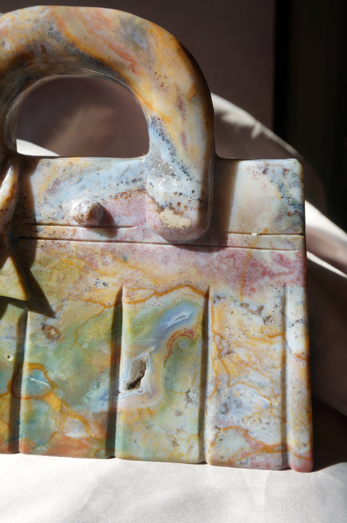 Ocean Jasper Purse