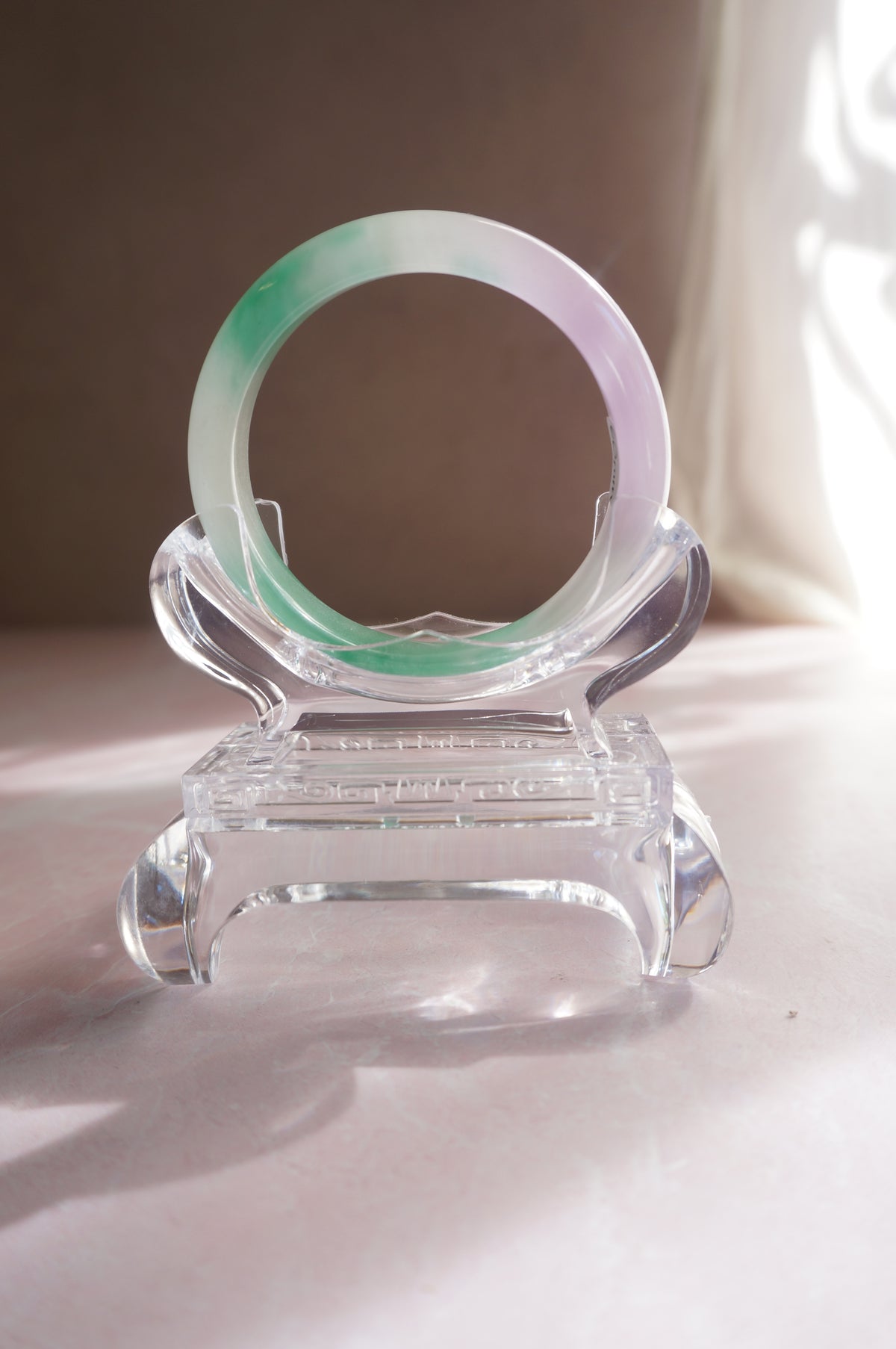 Multicolored Jadeite Bangle
