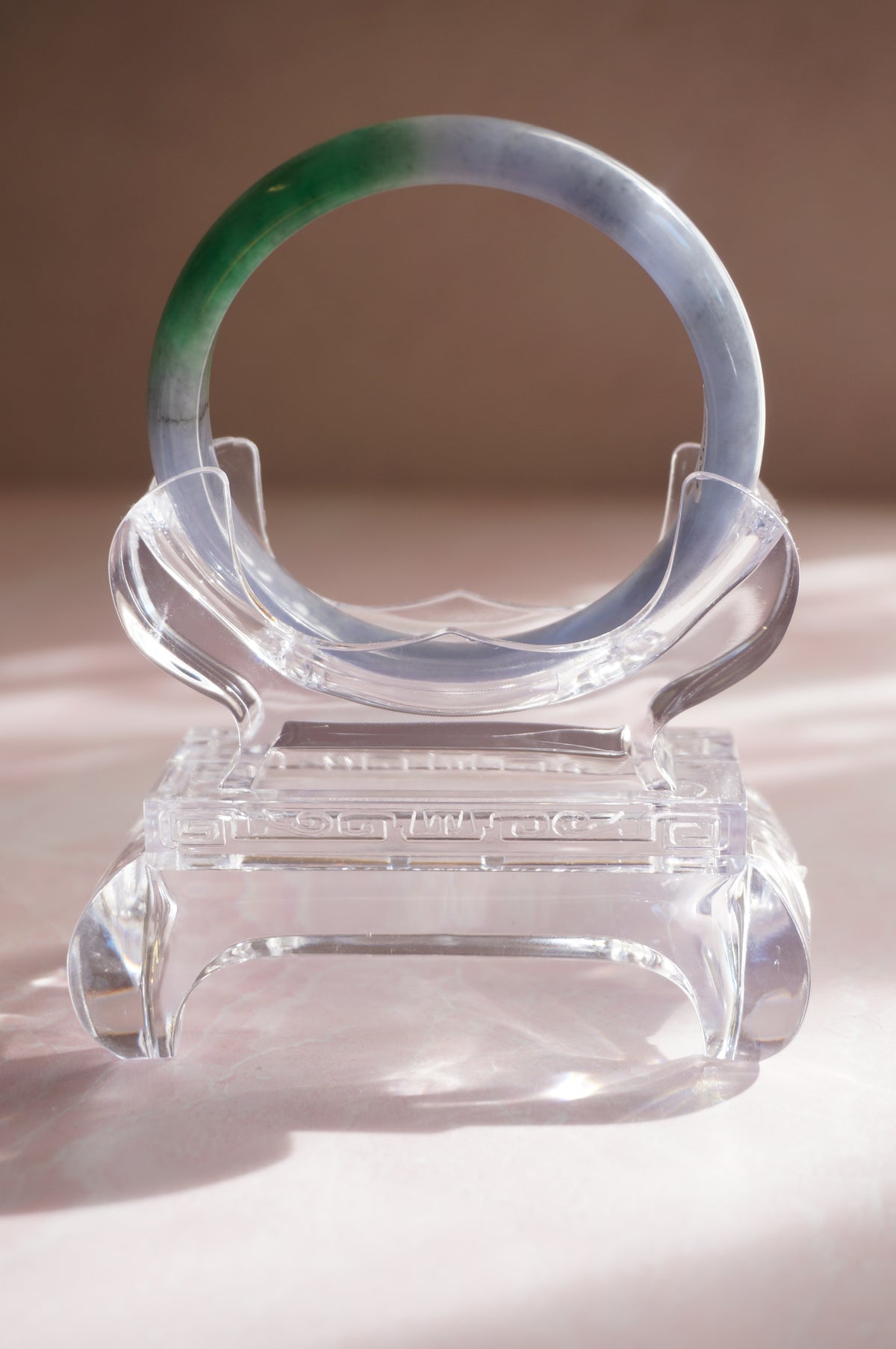 Multicolored Jadeite Bangle