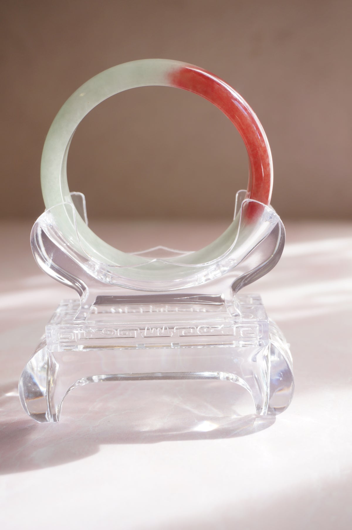 Multicolored Jadeite Bangle