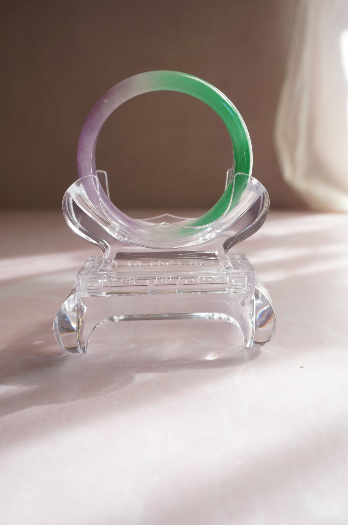 Multicolored Jadeite Bangle