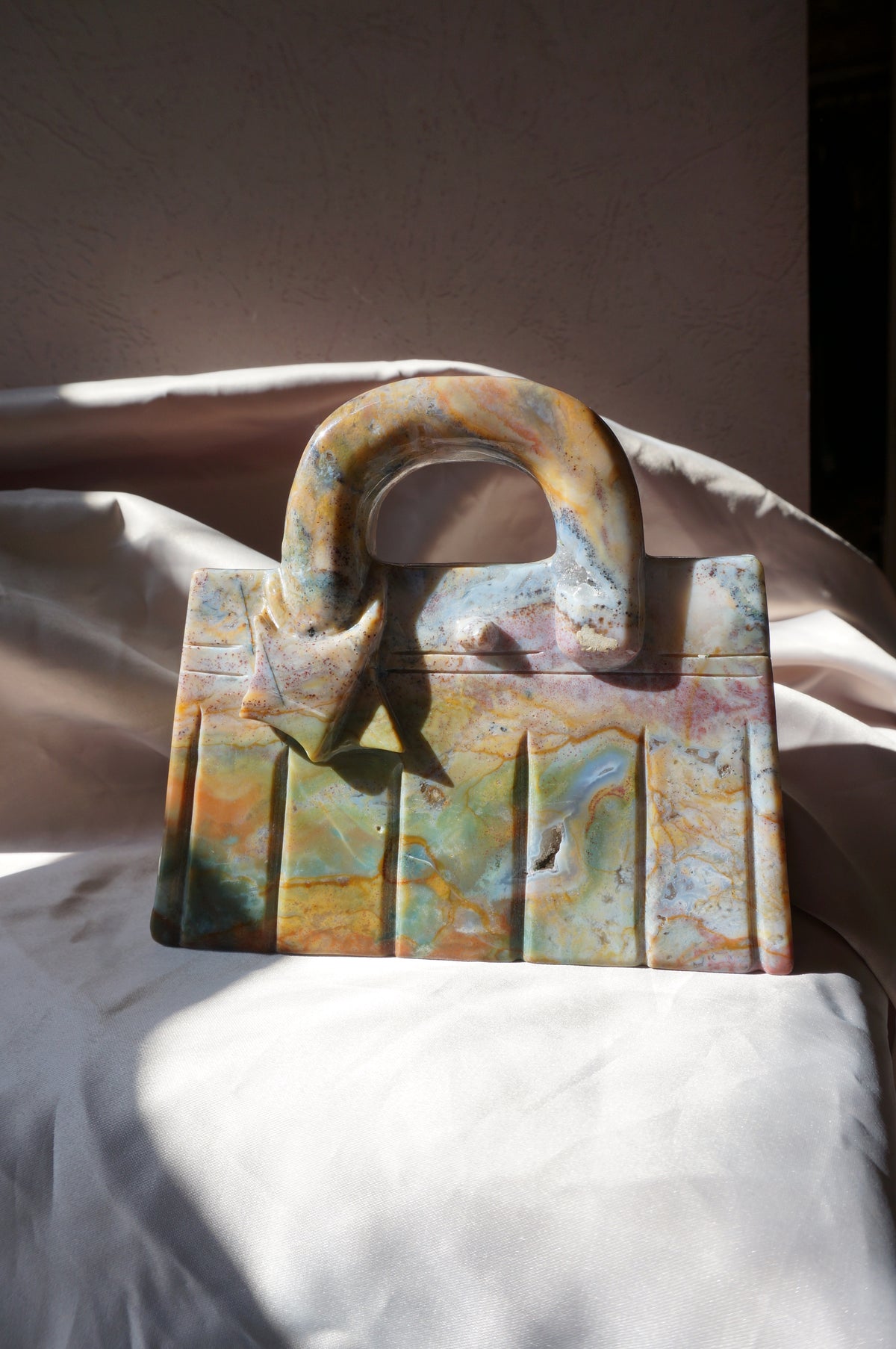 Ocean Jasper Purse