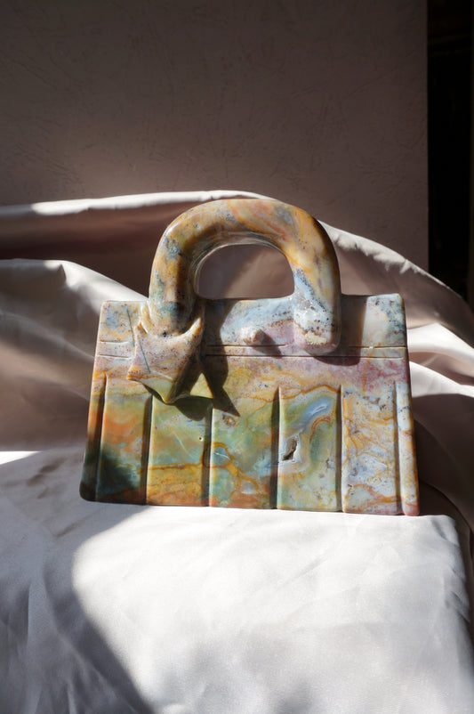 Ocean Jasper Purse
