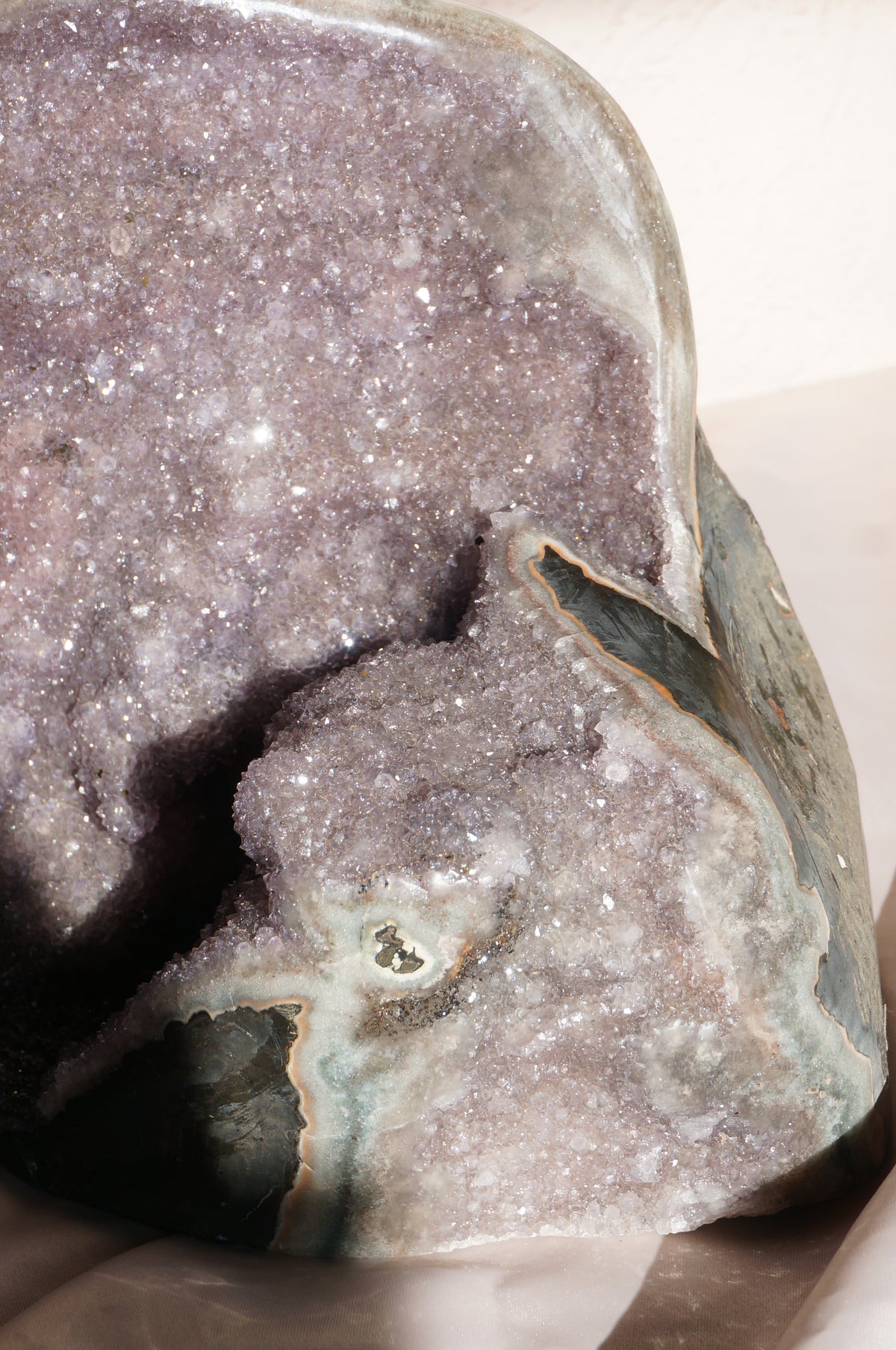 Druzy Amethyst Statement Piece