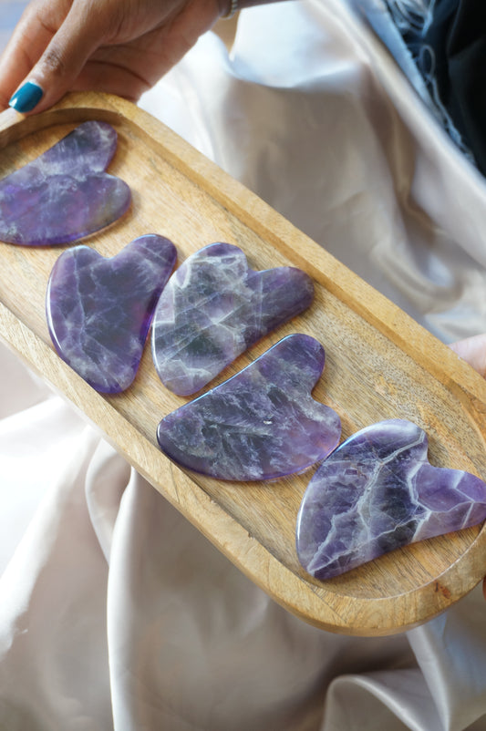 Dream Amethyst Gua Sha