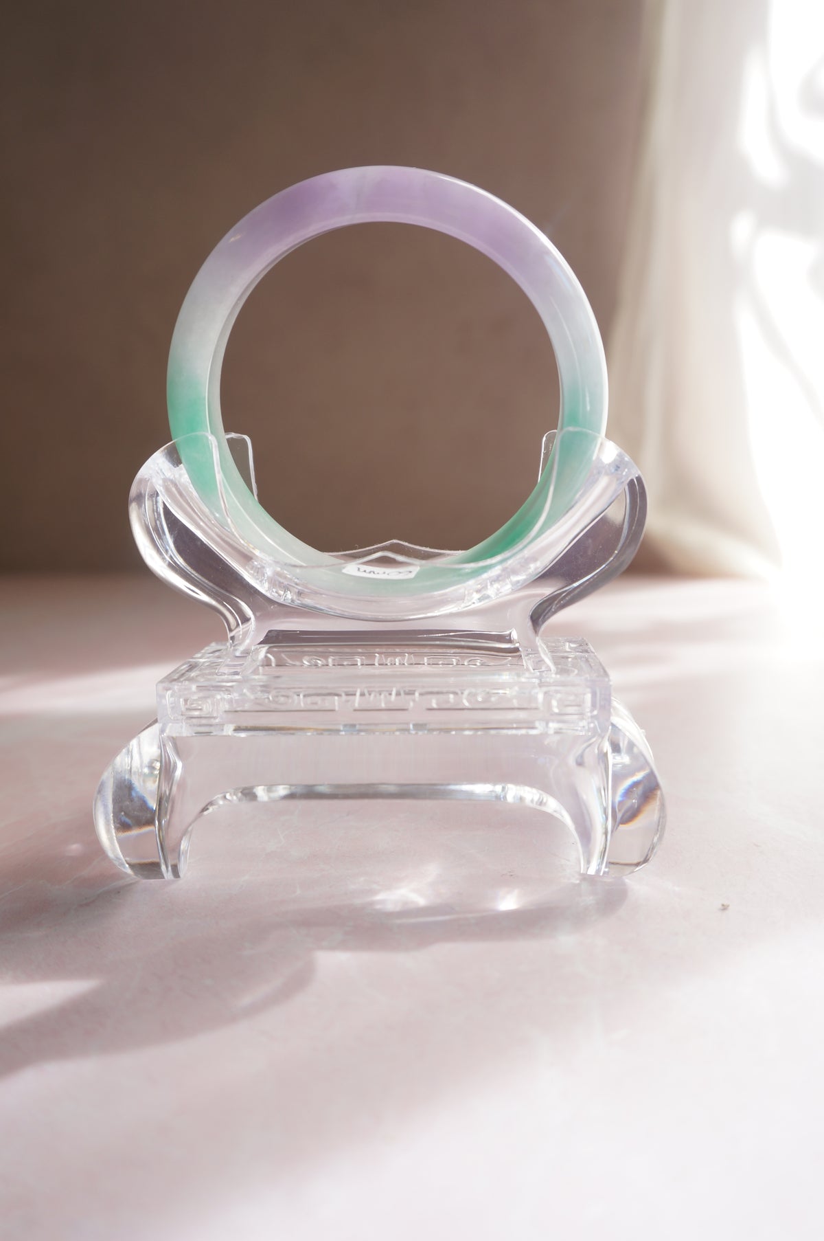 Multicolored Jadeite Bangle