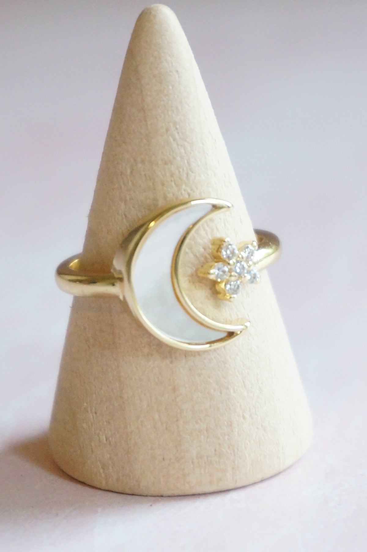 Mother of Pearl Celestial Ring
