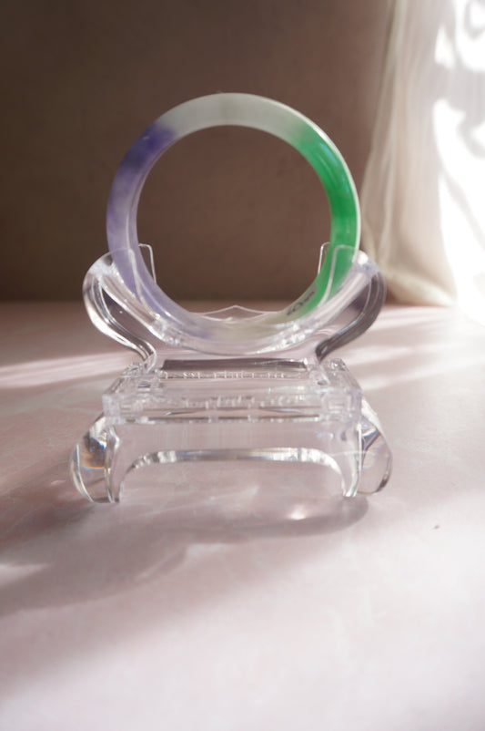 Multicolored Jadeite Bangle