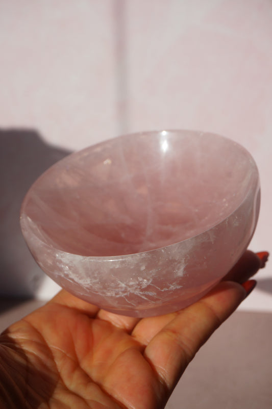 Rose Quartz Bowl