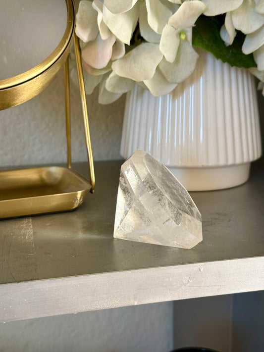 Clear Quartz Diamond