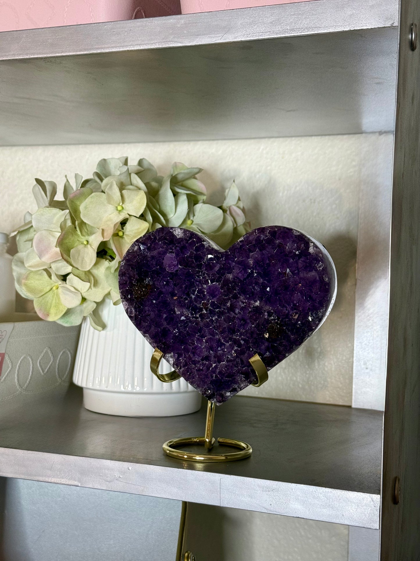 Amethyst Heart